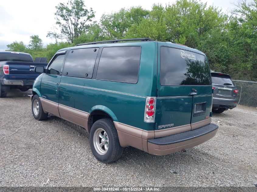 1999 GMC Safari Slt VIN: 1GKDM19W0XB500472 Lot: 39419240