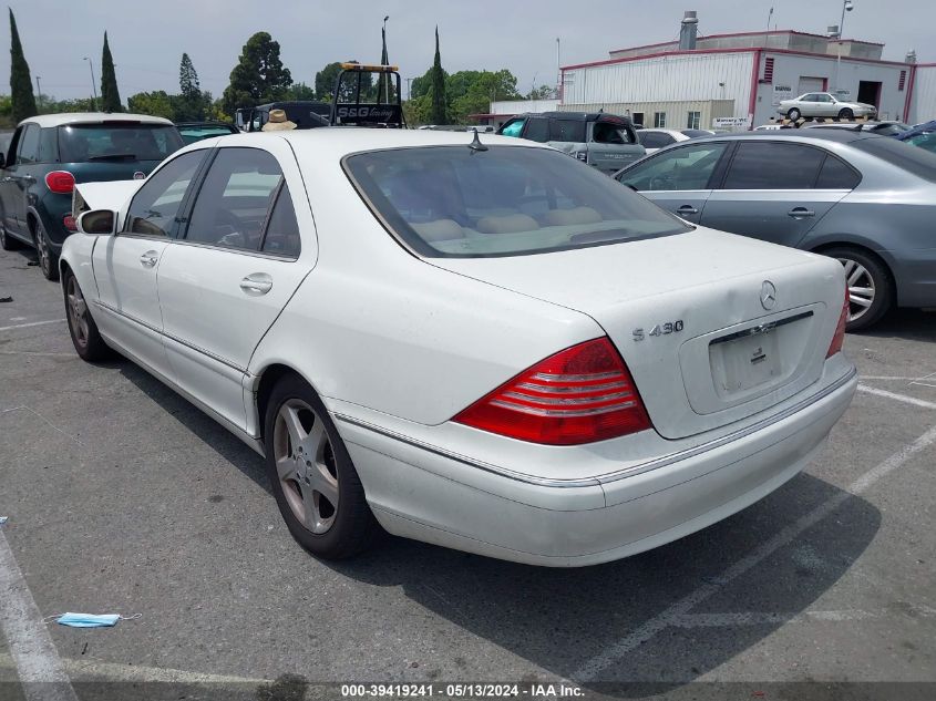 2005 Mercedes-Benz S 430 VIN: WDBNG70J55A441433 Lot: 39419241