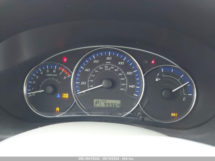 2011 Subaru Forester 2.5X VIN: JF2SHABC7BH780731 Lot: 39419242