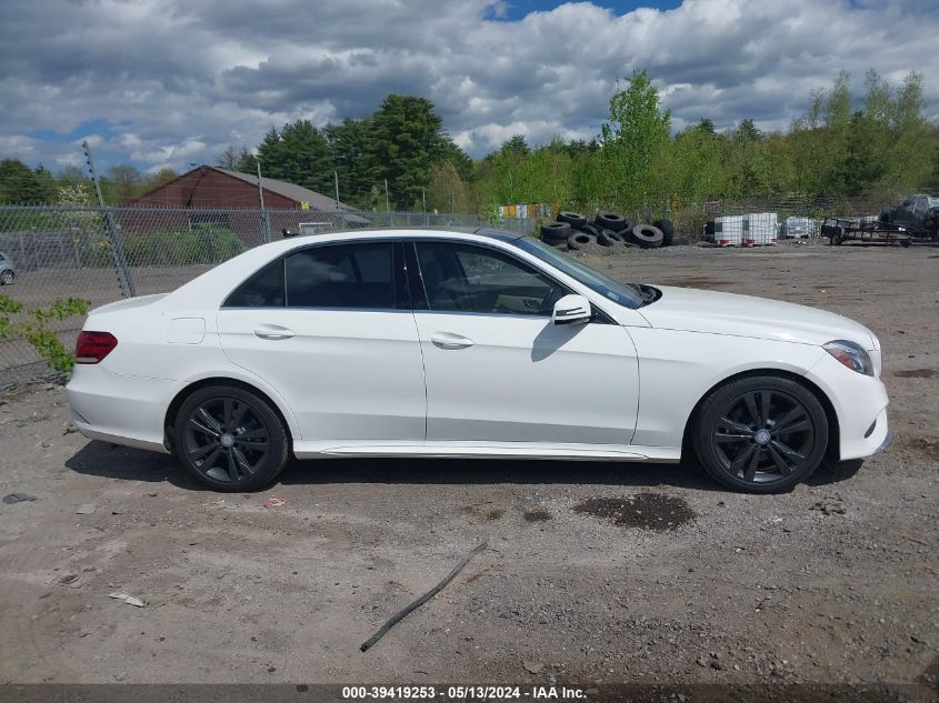 2014 Mercedes-Benz E 350 4Matic VIN: WDDHF8JBXEB035582 Lot: 39419253