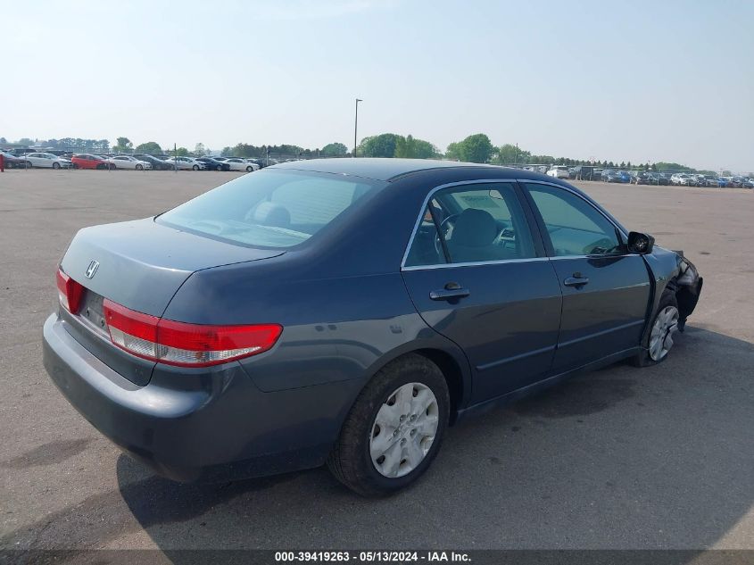 2004 Honda Accord 2.4 Lx VIN: 1HGCM56354A044562 Lot: 39419263