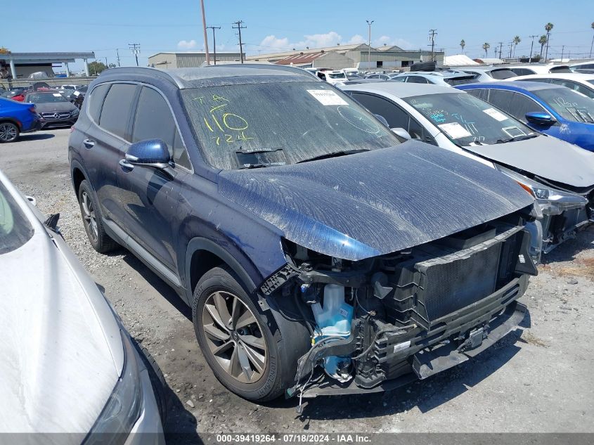 2020 Hyundai Santa Fe Sel VIN: 5NMS33AD7LH226639 Lot: 39419264