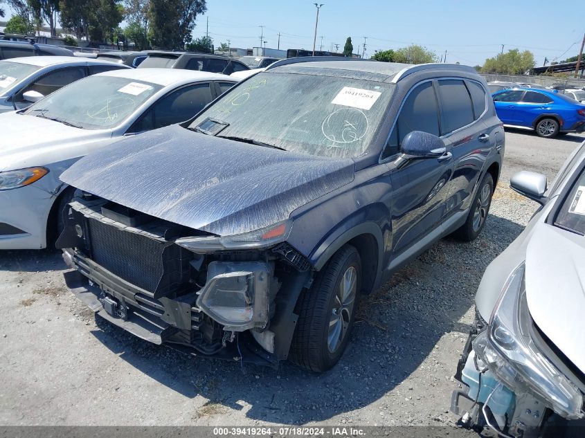 2020 Hyundai Santa Fe Sel VIN: 5NMS33AD7LH226639 Lot: 39419264