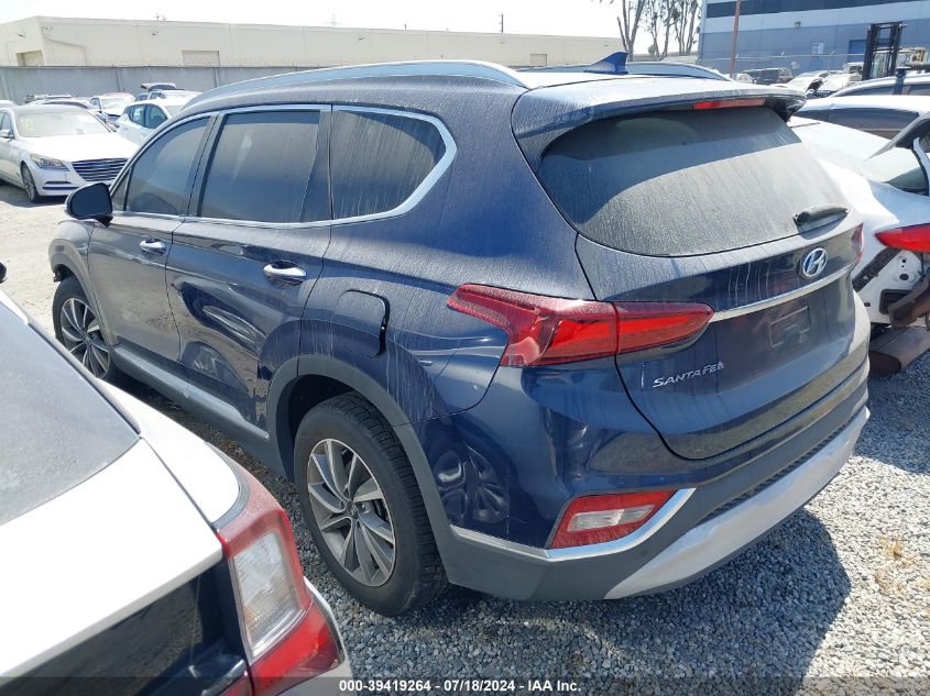 2020 Hyundai Santa Fe Sel VIN: 5NMS33AD7LH226639 Lot: 39419264