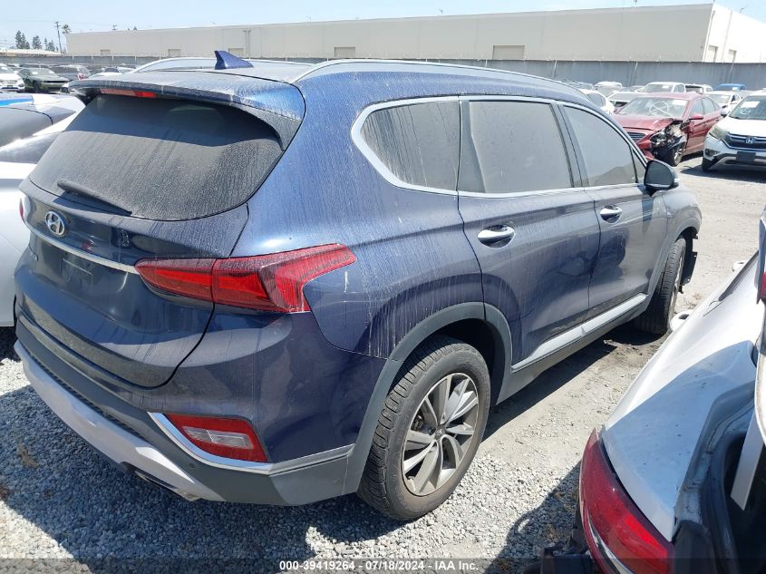 2020 Hyundai Santa Fe Sel VIN: 5NMS33AD7LH226639 Lot: 39419264