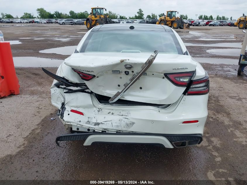 2020 Nissan Maxima Platinum Xtronic Cvt VIN: 1N4AA6FV3LC378717 Lot: 39419269