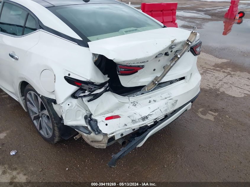 2020 Nissan Maxima Platinum Xtronic Cvt VIN: 1N4AA6FV3LC378717 Lot: 39419269