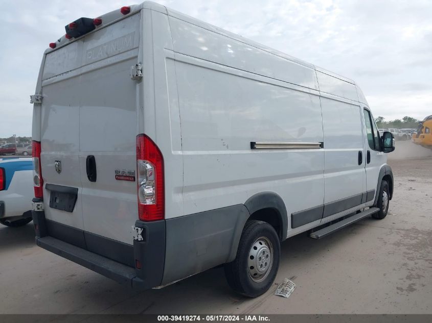 2018 Ram Promaster 3500 Cargo Van High Roof 159 Wb Ext VIN: 3C6URVJG4JE152346 Lot: 39419274