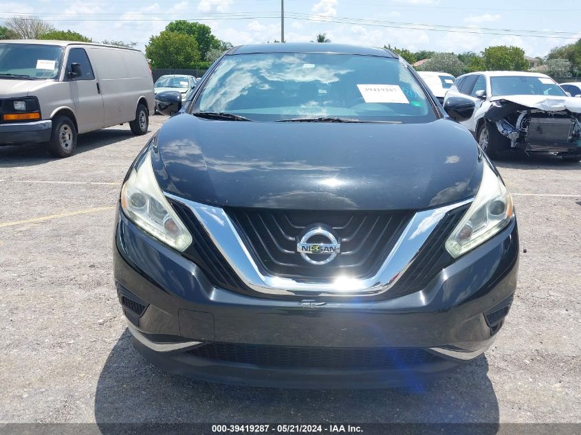 2016 Nissan Murano S/Sl/Sv/Platinum VIN: 5N1AZ2MG0GN137607 Lot: 39419287