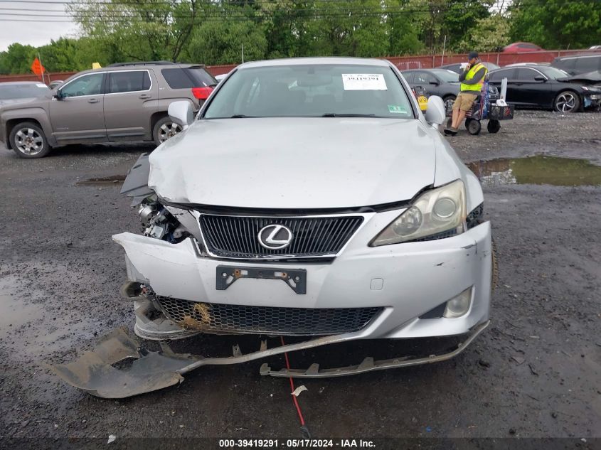 2007 Lexus Is 250 VIN: JTHCK262875011691 Lot: 39419291