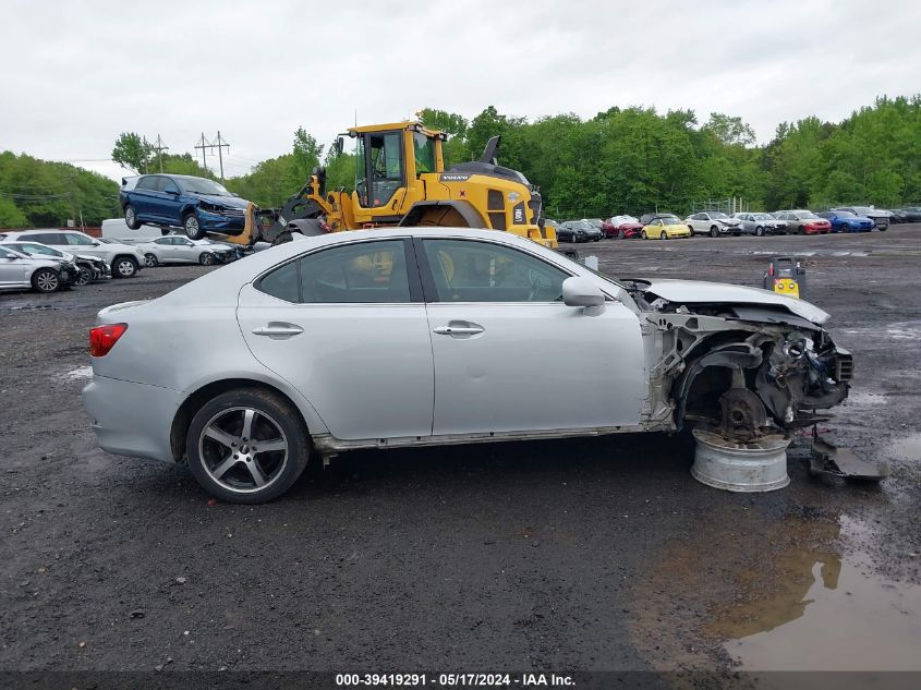 2007 Lexus Is 250 VIN: JTHCK262875011691 Lot: 39419291