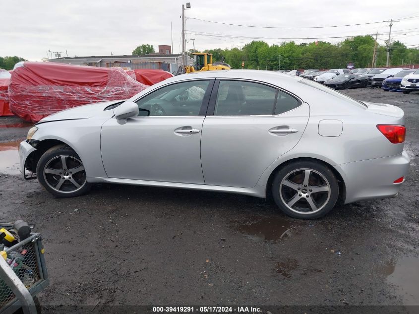 2007 Lexus Is 250 VIN: JTHCK262875011691 Lot: 39419291