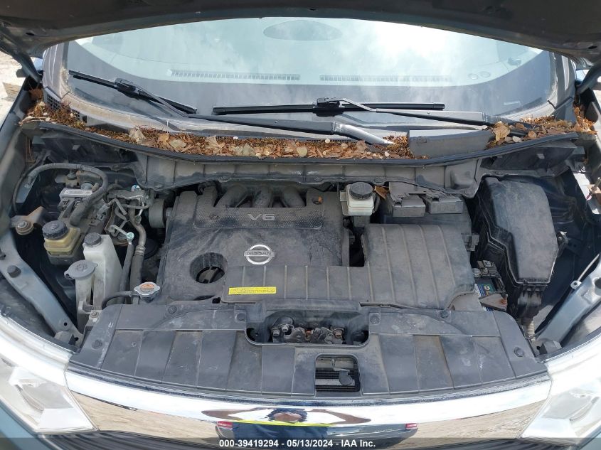 2012 Nissan Quest Sl VIN: JN8AE2KP1C9051748 Lot: 39419294