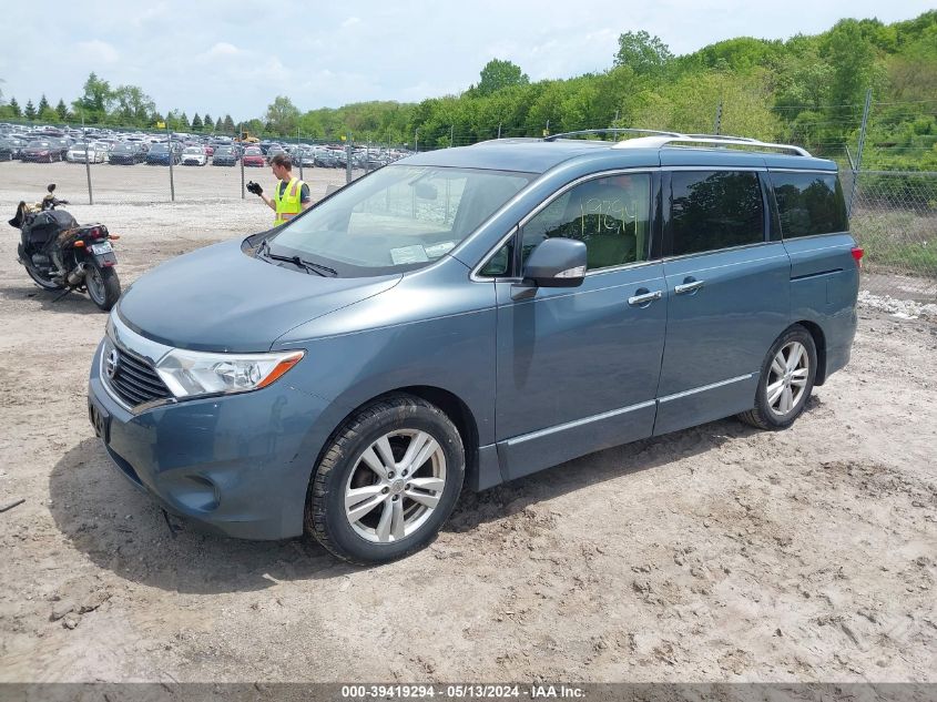 2012 Nissan Quest Sl VIN: JN8AE2KP1C9051748 Lot: 39419294