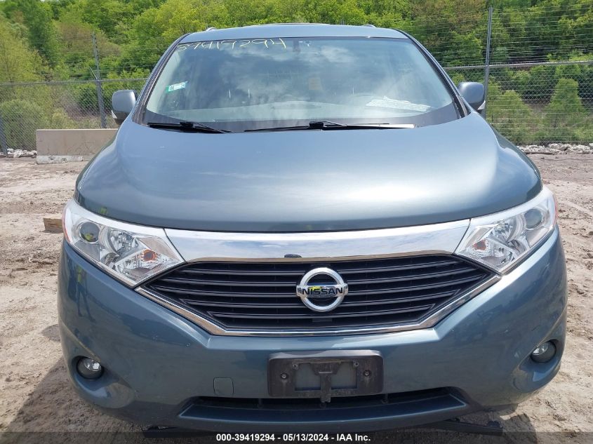 2012 Nissan Quest Sl VIN: JN8AE2KP1C9051748 Lot: 39419294