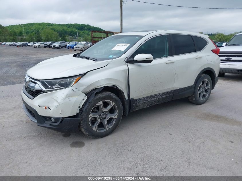 2018 Honda Cr-V Ex-L/Ex-L Navi VIN: 2HKRW2H84JH683417 Lot: 39419295