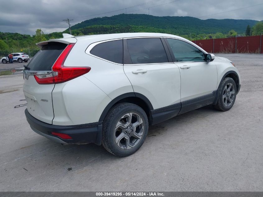 2018 Honda Cr-V Ex-L/Ex-L Navi VIN: 2HKRW2H84JH683417 Lot: 39419295