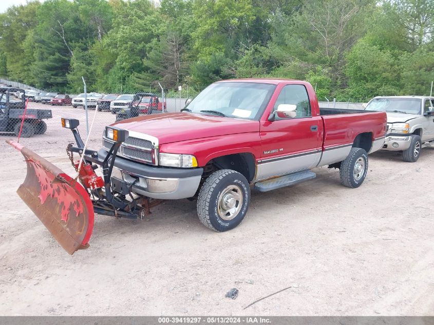 1997 Dodge Ram 2500 Lt VIN: 1B7KF26Z6VJ536557 Lot: 39419297