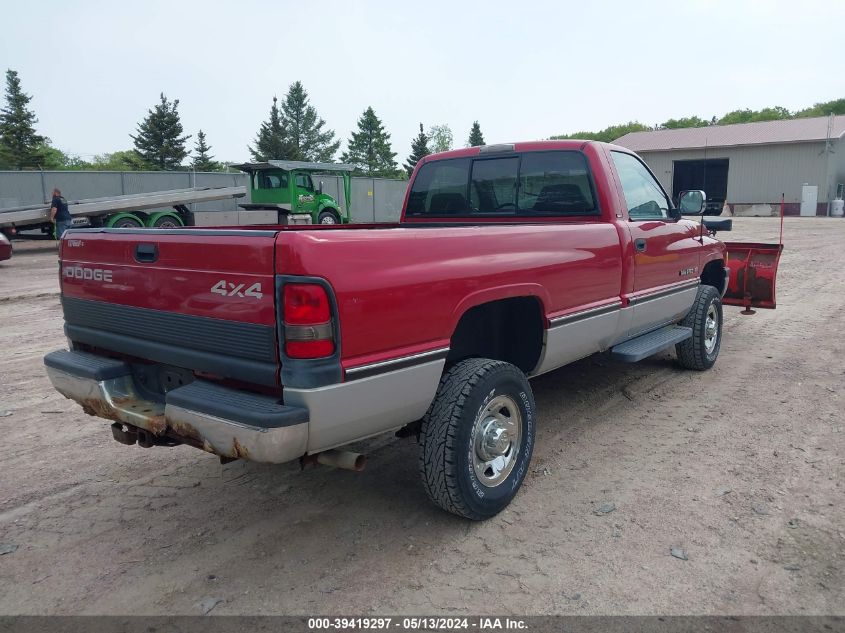 1997 Dodge Ram 2500 Lt VIN: 1B7KF26Z6VJ536557 Lot: 39419297