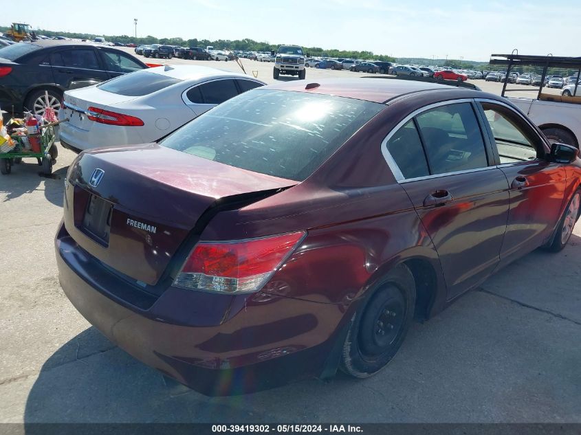 2010 Honda Accord 2.4 Ex-L VIN: 1HGCP2F81AA185772 Lot: 39419302