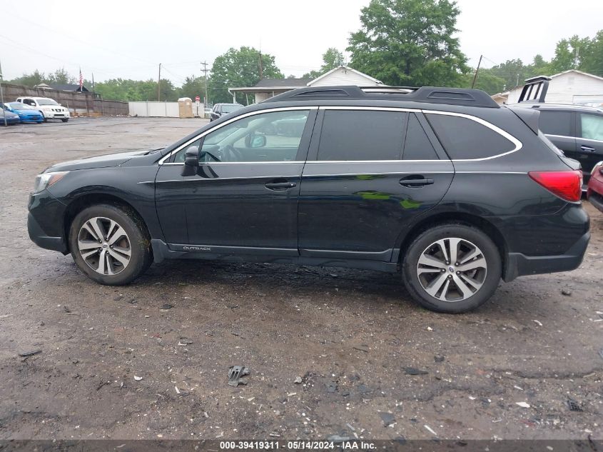 2018 Subaru Outback 2.5I Limited VIN: 4S4BSANC7J3225474 Lot: 39419311