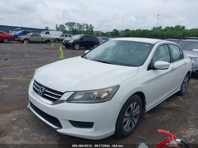 2013 Honda Accord Lx VIN: 1HGCR2F34DA073325 Lot: 39419312