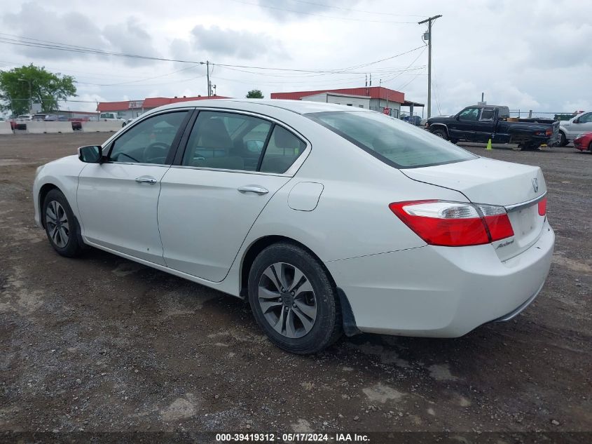 2013 Honda Accord Lx VIN: 1HGCR2F34DA073325 Lot: 39419312