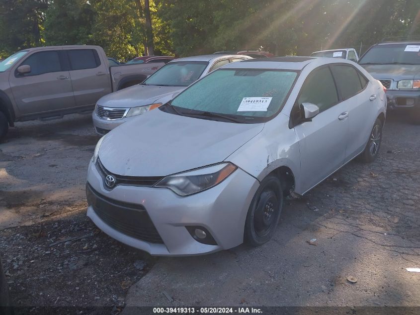 2016 TOYOTA COROLLA LE PLUS - 2T1BURHE3GC541044