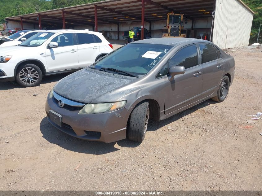 2010 Honda Civic Lx VIN: 2HGFA1F5XAH582638 Lot: 39419315