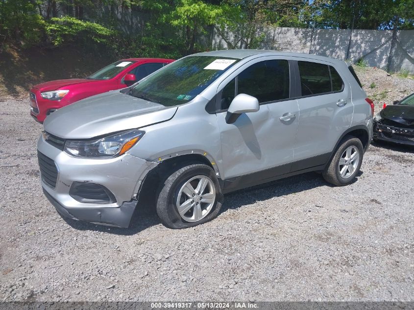 2017 Chevrolet Trax Ls VIN: KL7CJNSB8HB252825 Lot: 39419317