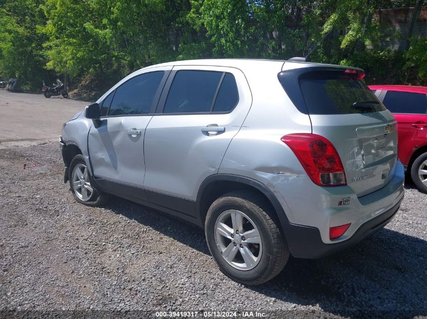 2017 Chevrolet Trax Ls VIN: KL7CJNSB8HB252825 Lot: 39419317