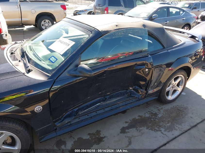 2004 Ford Mustang Gt VIN: 1FAFP45X74F222532 Lot: 39419318