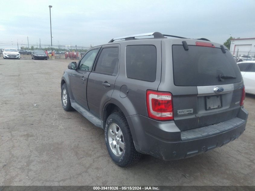 2009 Ford Escape Limited VIN: 1FMCU94G09KA50116 Lot: 39419326