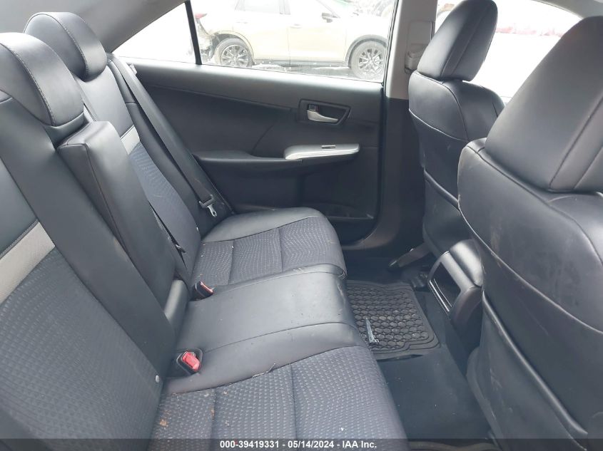 2012 Toyota Camry Se VIN: 4T1BF1FK3CU087424 Lot: 39419331