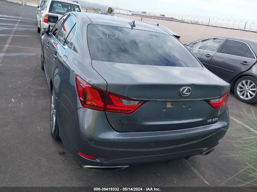 2013 Lexus Gs 350 350 VIN: JTHBE1BL2D5003822 Lot: 39419332