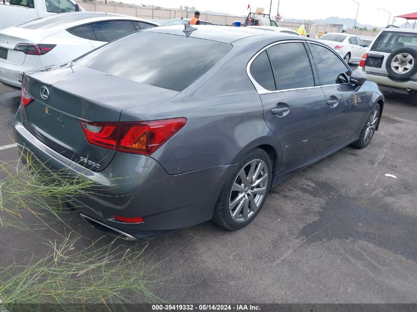 2013 Lexus Gs 350 350 VIN: JTHBE1BL2D5003822 Lot: 39419332