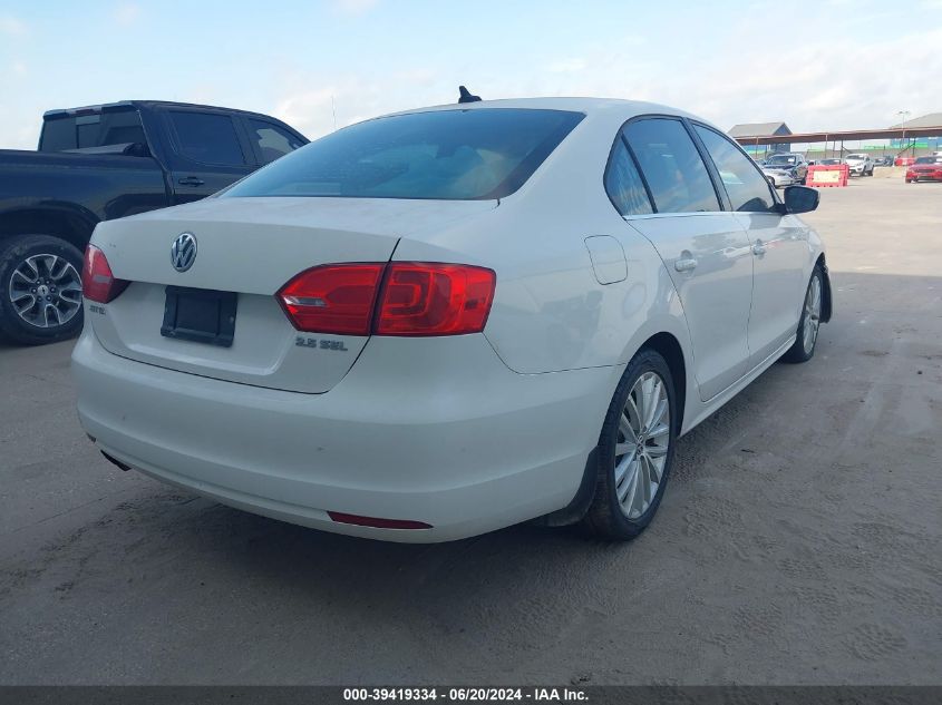 2011 Volkswagen Jetta 2.5L Sel VIN: 3VWLX7AJ8BM375205 Lot: 39419334