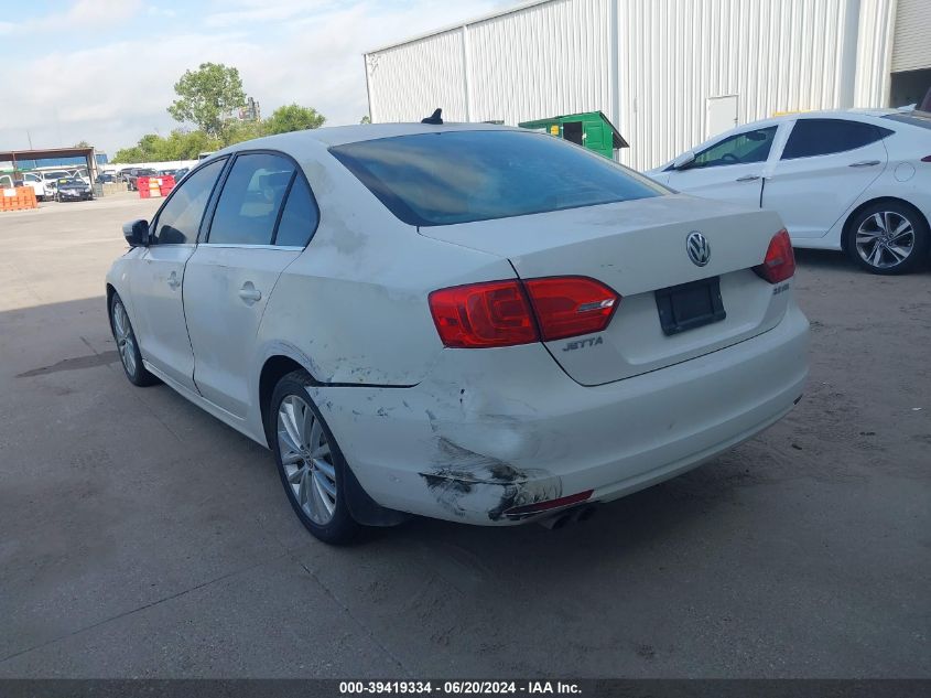 2011 Volkswagen Jetta 2.5L Sel VIN: 3VWLX7AJ8BM375205 Lot: 39419334