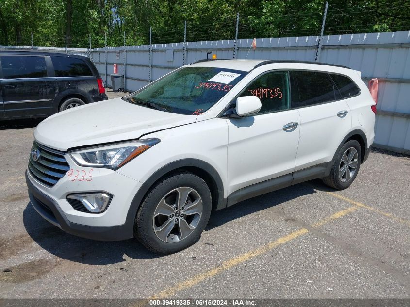 2016 Hyundai Santa Fe Se VIN: KM8SM4HF8GU140809 Lot: 39419335