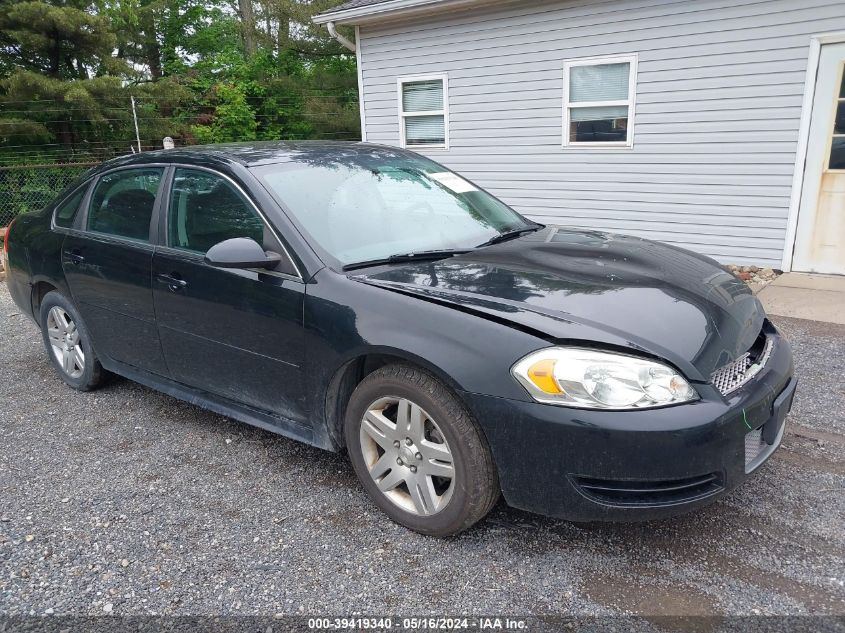 2012 Chevrolet Impala Lt VIN: 2G1WG5E32C1336868 Lot: 39419340