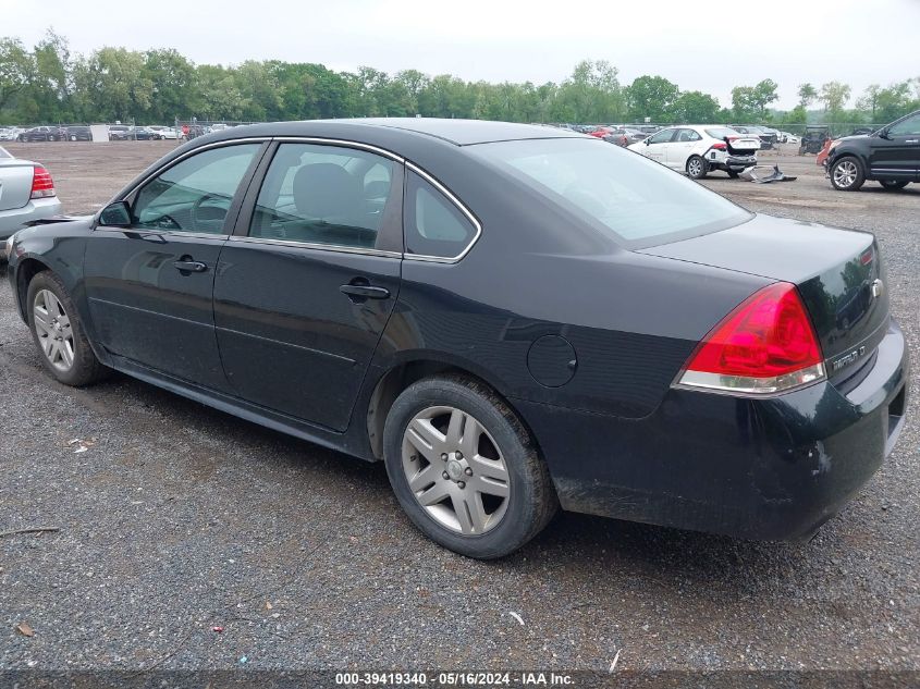 2012 Chevrolet Impala Lt VIN: 2G1WG5E32C1336868 Lot: 39419340