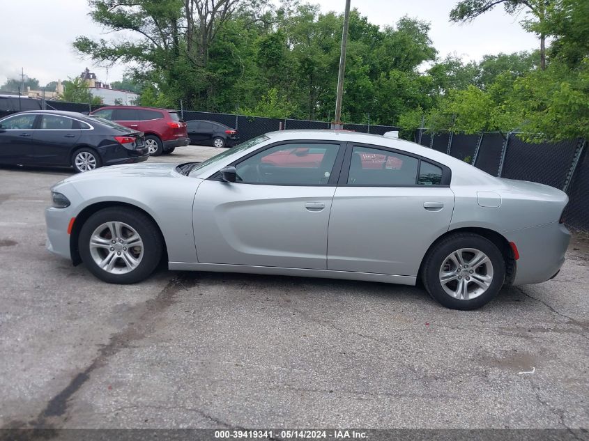 2023 Dodge Charger Sxt VIN: 2C3CDXBG6PH564332 Lot: 39419341