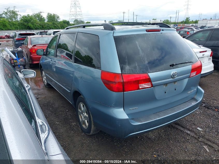 2005 Toyota Sienna Le VIN: 5TDZA23C25S345900 Lot: 39419354