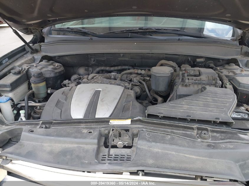 2012 Hyundai Santa Fe Gls V6 VIN: 5XYZG4AG4CG125622 Lot: 39419360