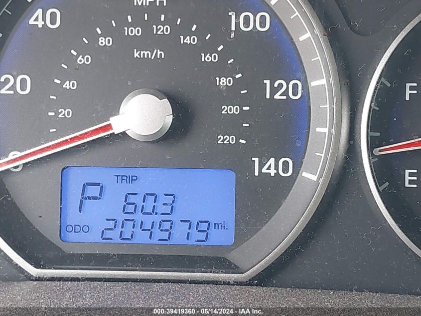 2012 Hyundai Santa Fe Gls V6 VIN: 5XYZG4AG4CG125622 Lot: 39419360