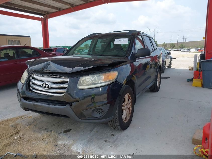 2012 Hyundai Santa Fe Gls V6 VIN: 5XYZG4AG4CG125622 Lot: 39419360