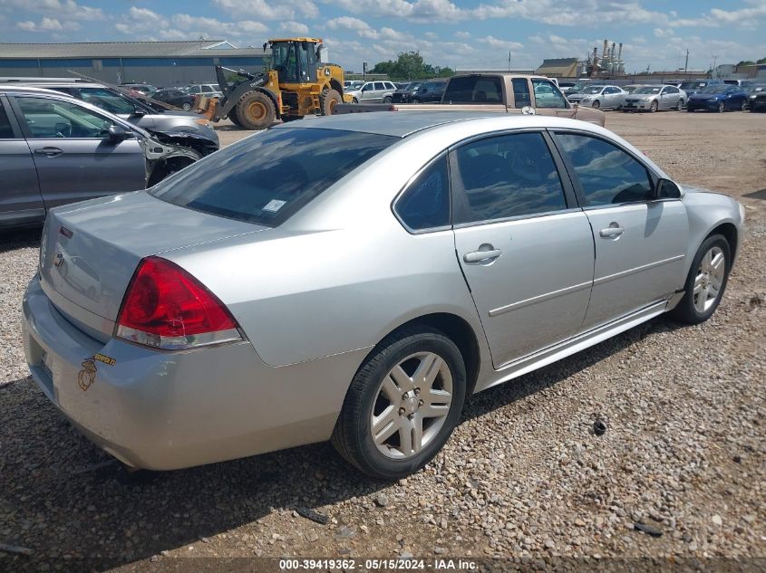 2012 Chevrolet Impala Lt VIN: 2G1WG5E38C1254708 Lot: 39419362