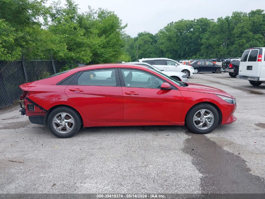 2021 HYUNDAI ELANTRA SE - 5NPLL4AG6MH031950