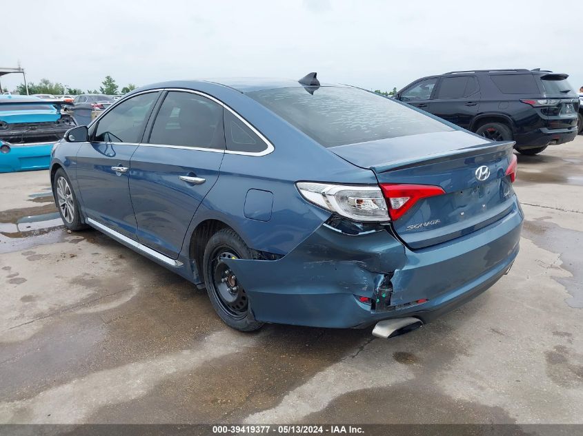 2015 Hyundai Sonata Sport VIN: 5NPE34AF4FH119575 Lot: 39419377