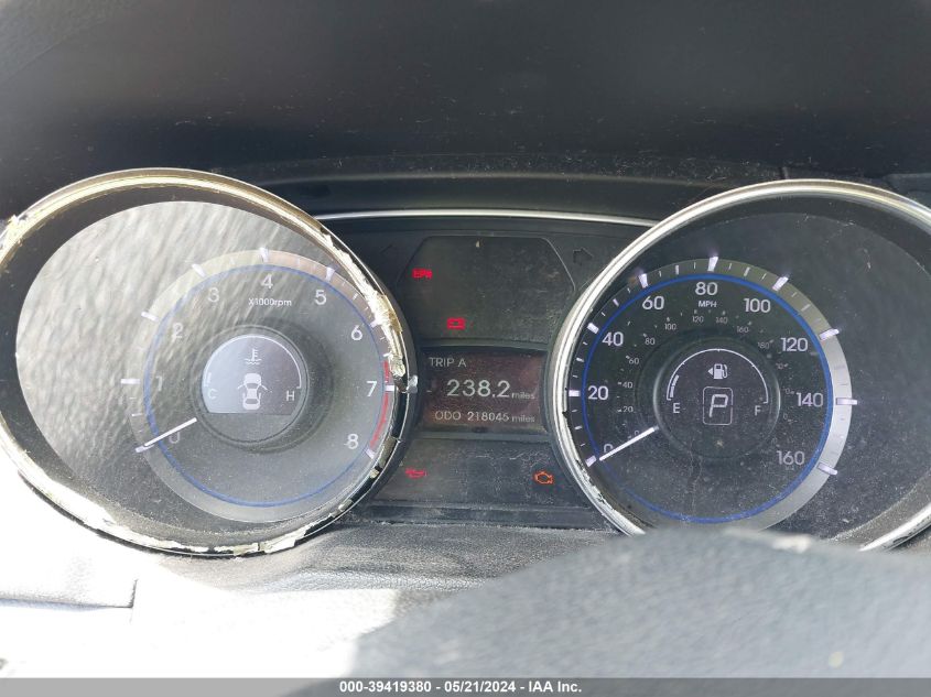 2013 Hyundai Sonata Gls VIN: 5NPEB4AC5DH715705 Lot: 39419380